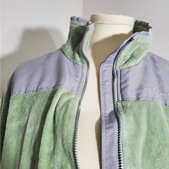 Free Country Full Zip Jacket Green and Gray Size XL - Picture 5 of 12